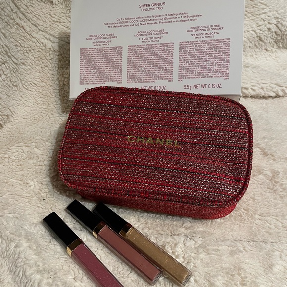 Chanel Sheer Genius Lipgloss Trio Giftset - Picture 3 of 7